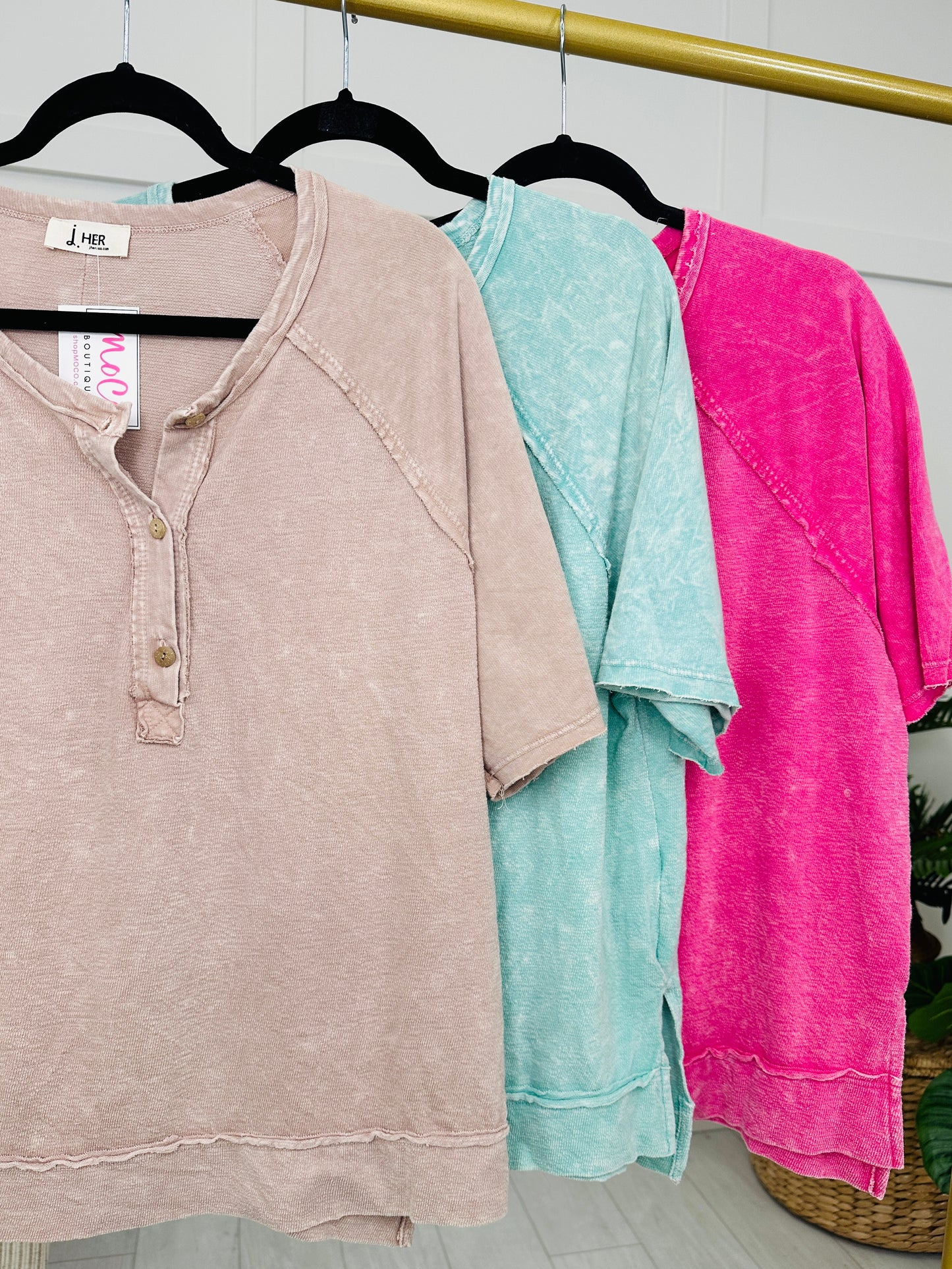 On The Grid Top- Multiple Colors!