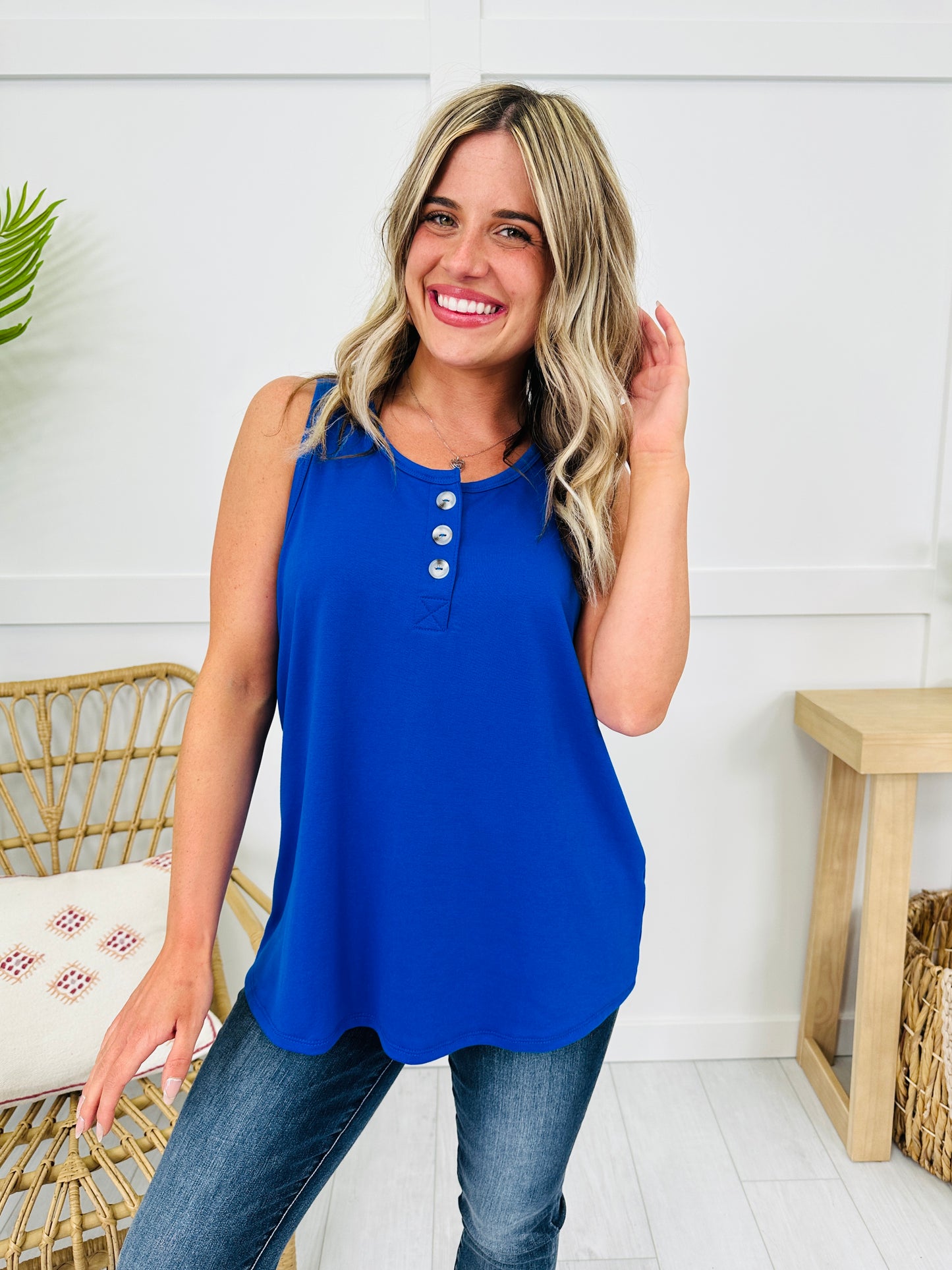 Not A Cloud In The Sky Tank Top-- Multiple Colors!