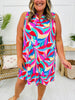 Palms And Plans Dress in Honolulu Print