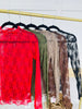 Lace And Daring Top- Multiple Colors!