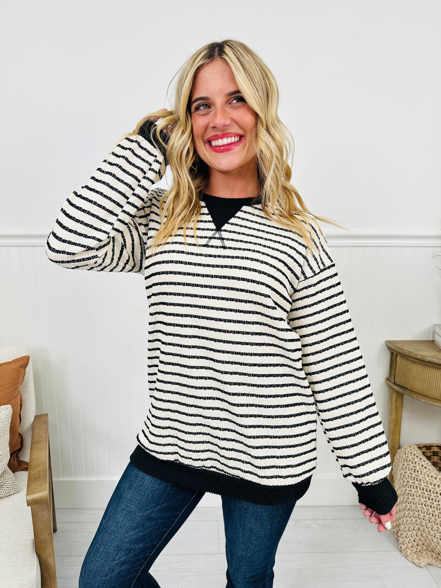 Sincerely Striped Top- Multiple Colors!