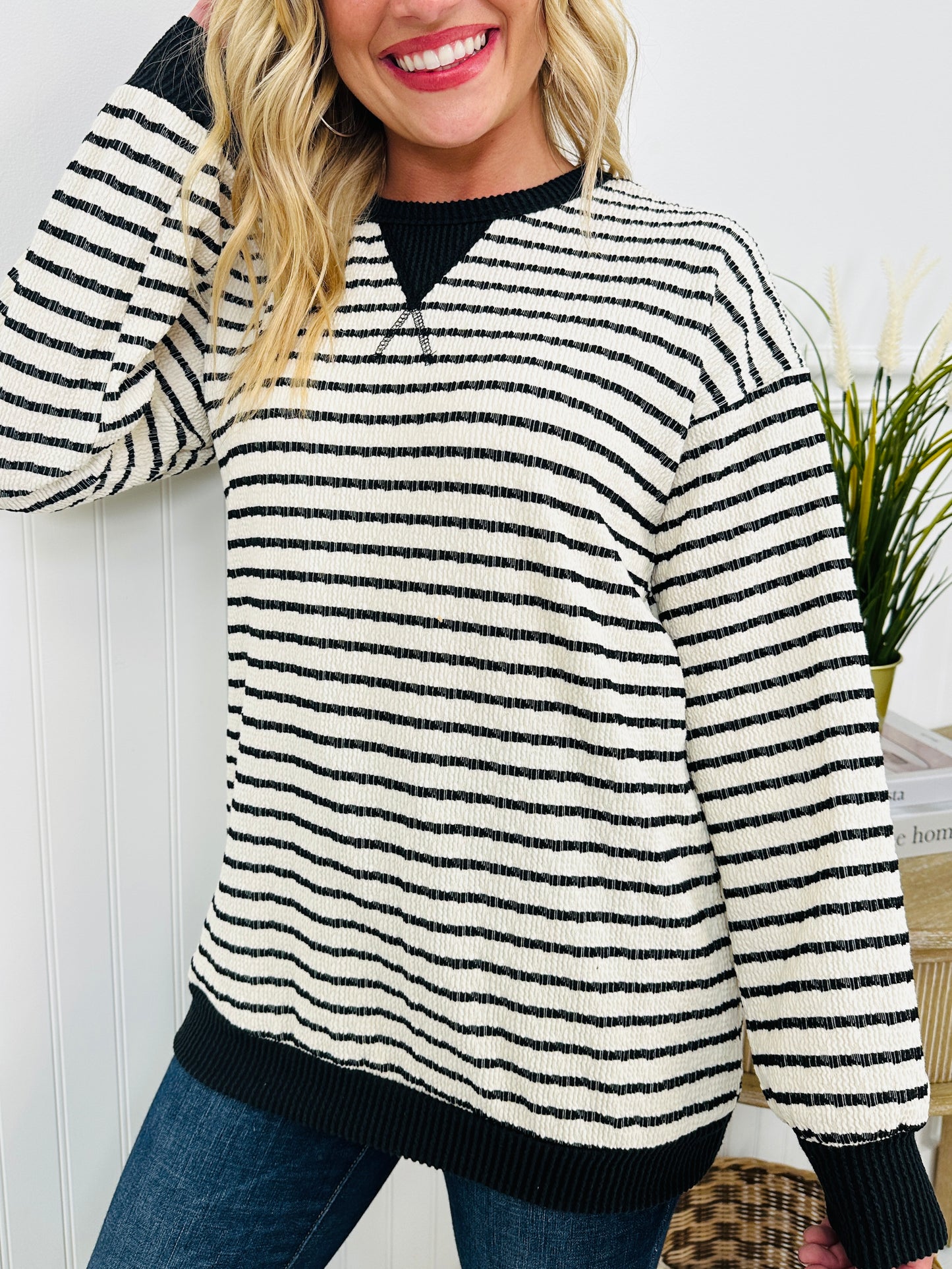 Sincerely Striped Top- Multiple Colors!
