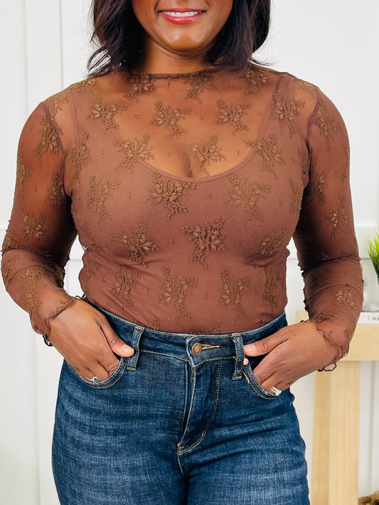 Lace And Daring Top- Multiple Colors!