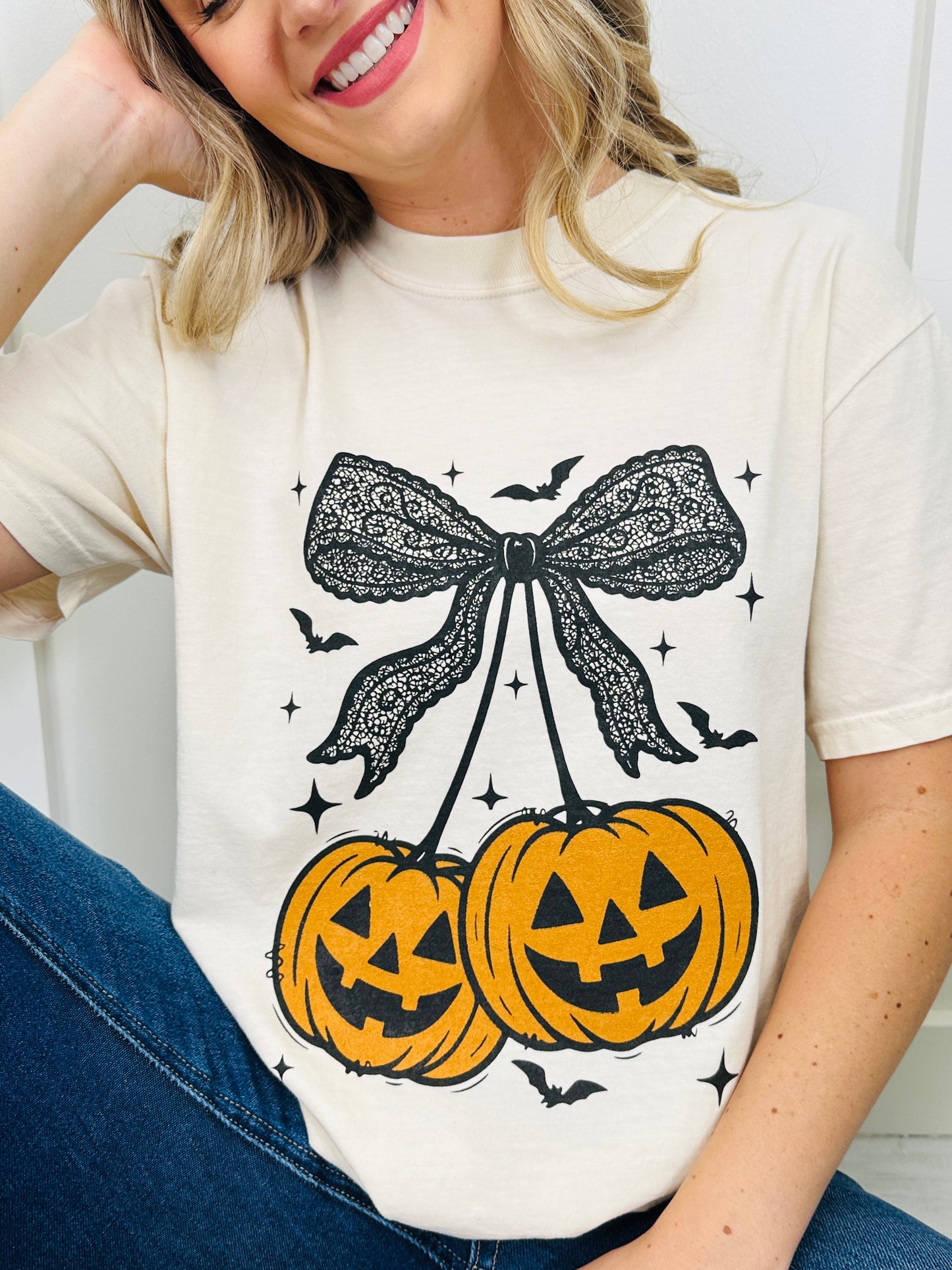 Pumpkin on Top Graphic Tee