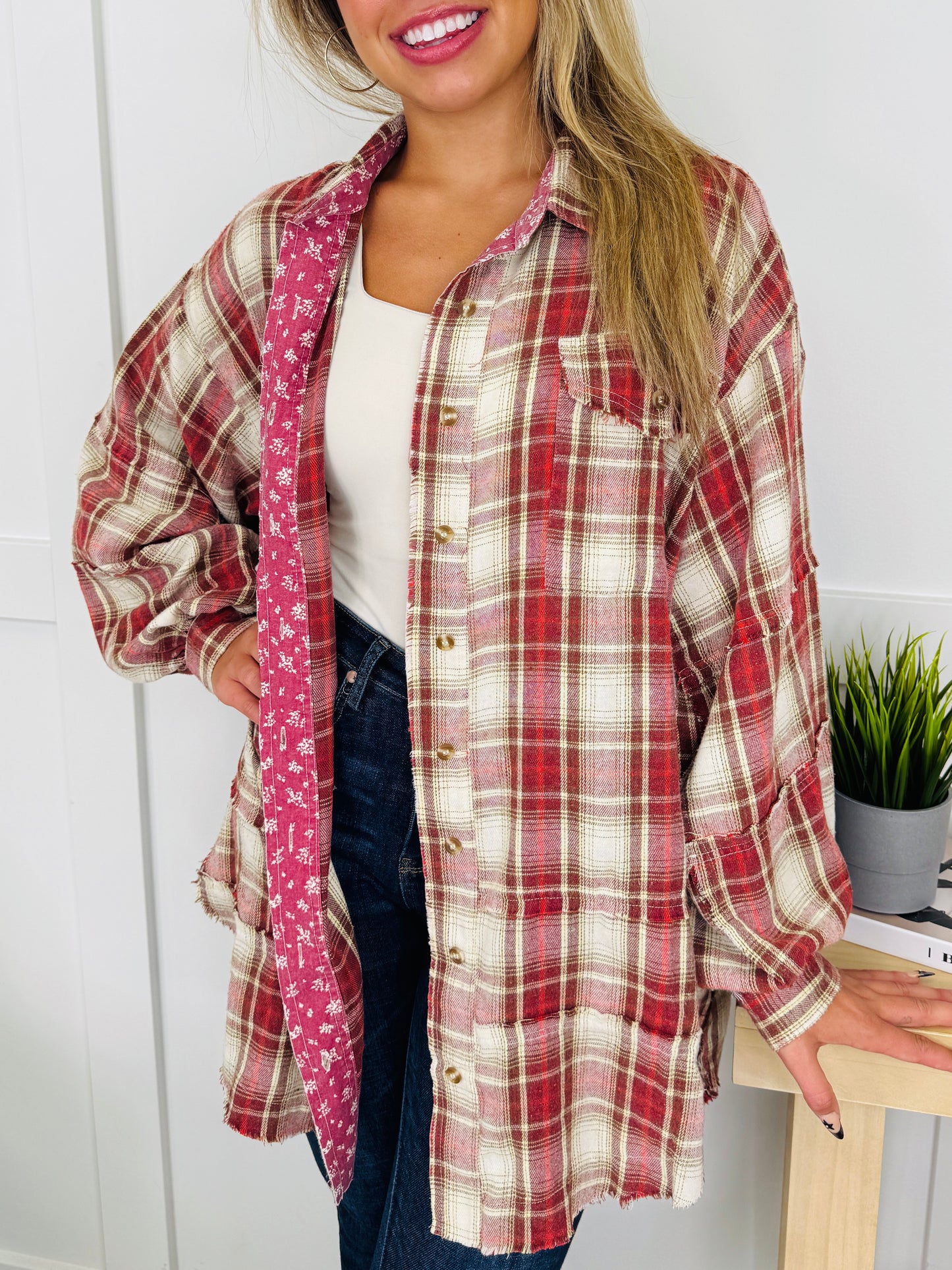 Petal Remix Flannel