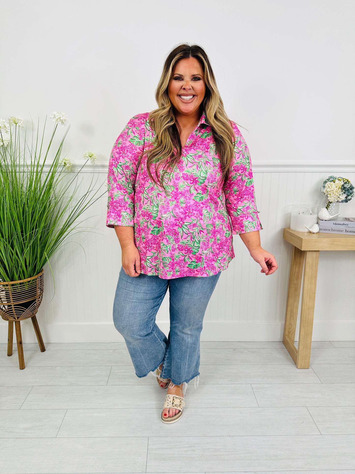 Bloom in Spring in Hibiscus Print