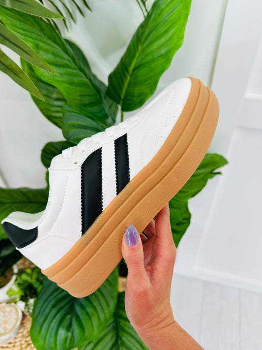 Street Sport Sneaker In White/Black