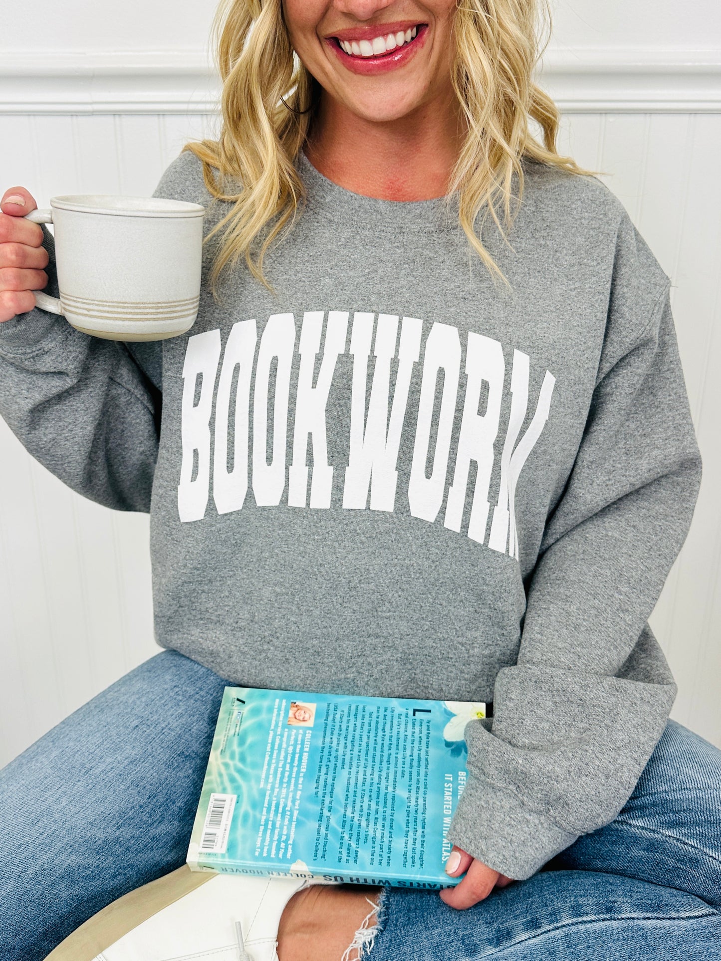 Bookworm Graphic Sweatshirt- Multiple Colors!