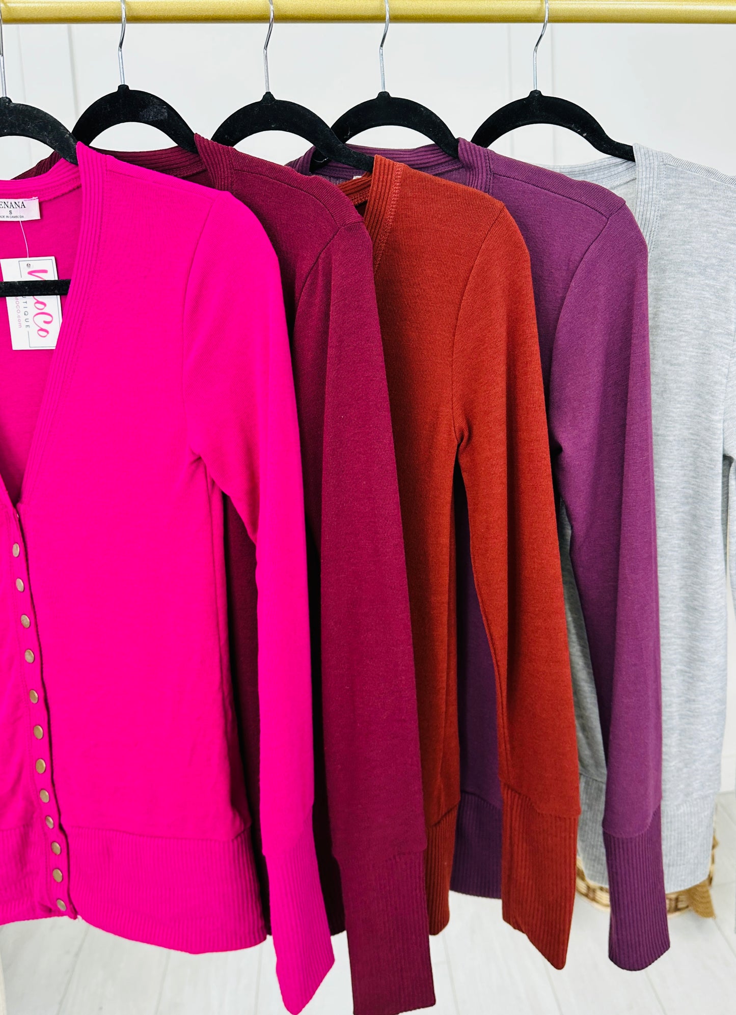 DOORBUSTER! Snap Decision Cardigan- Multiple Colors!