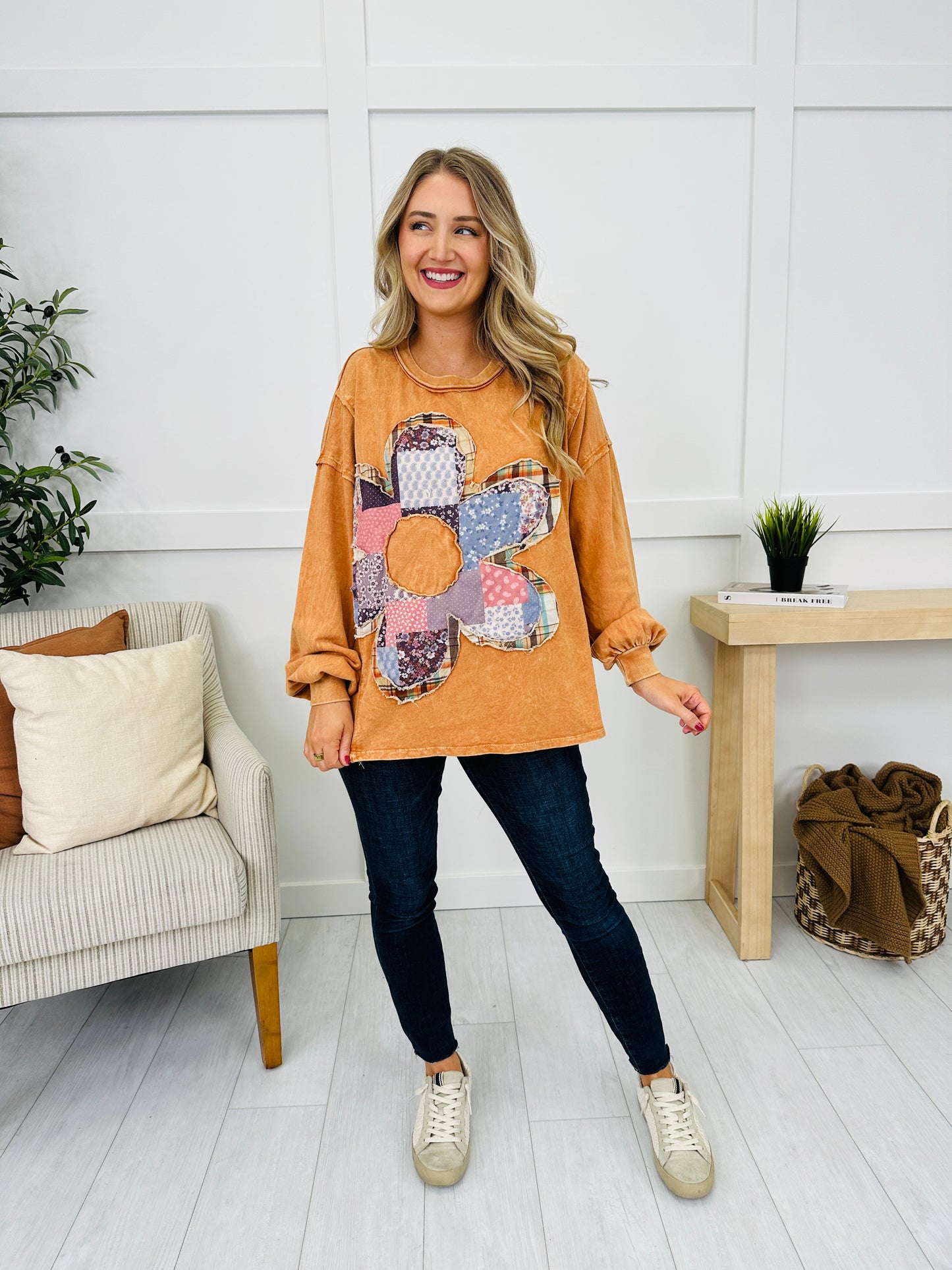 Mismatched Magic Pullover