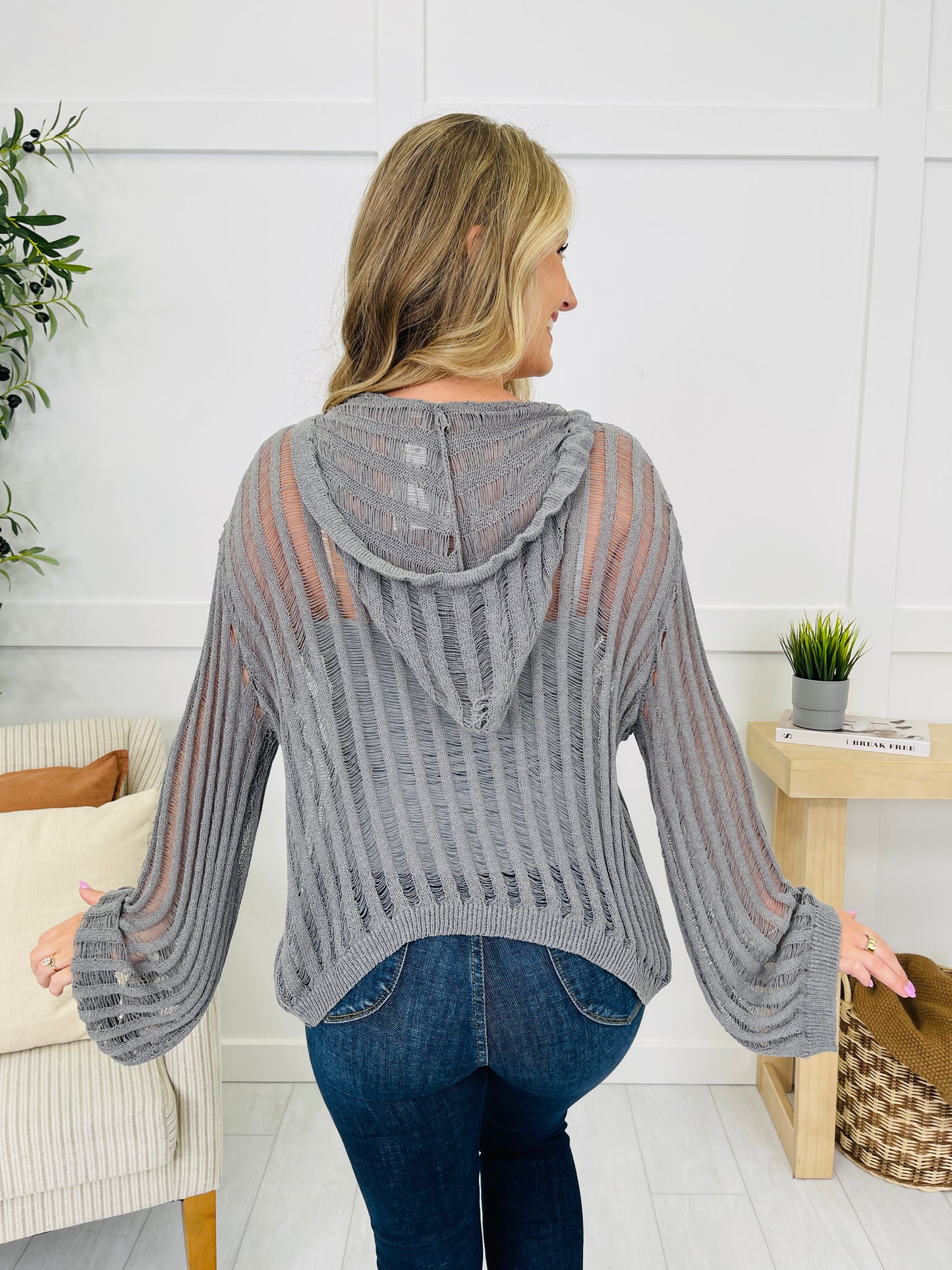 Starlet Mode Hoodie in Charcoal