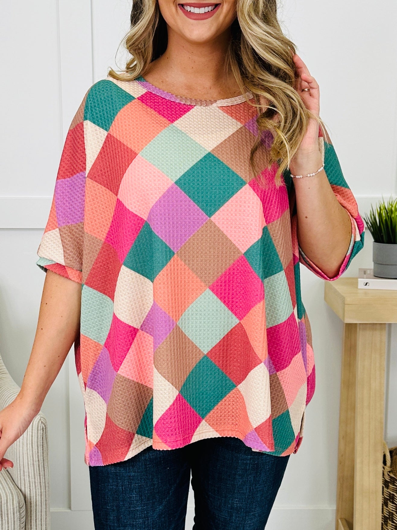 REG/CURVY Outside The Lines Top