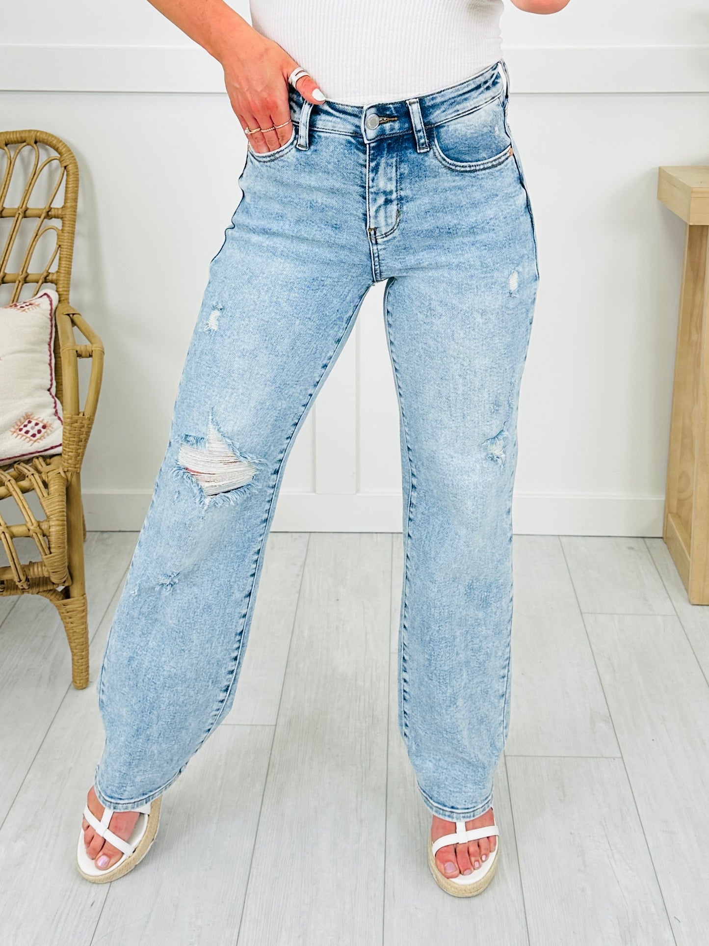 Judy Blue The Perfect Date Straight Jeans