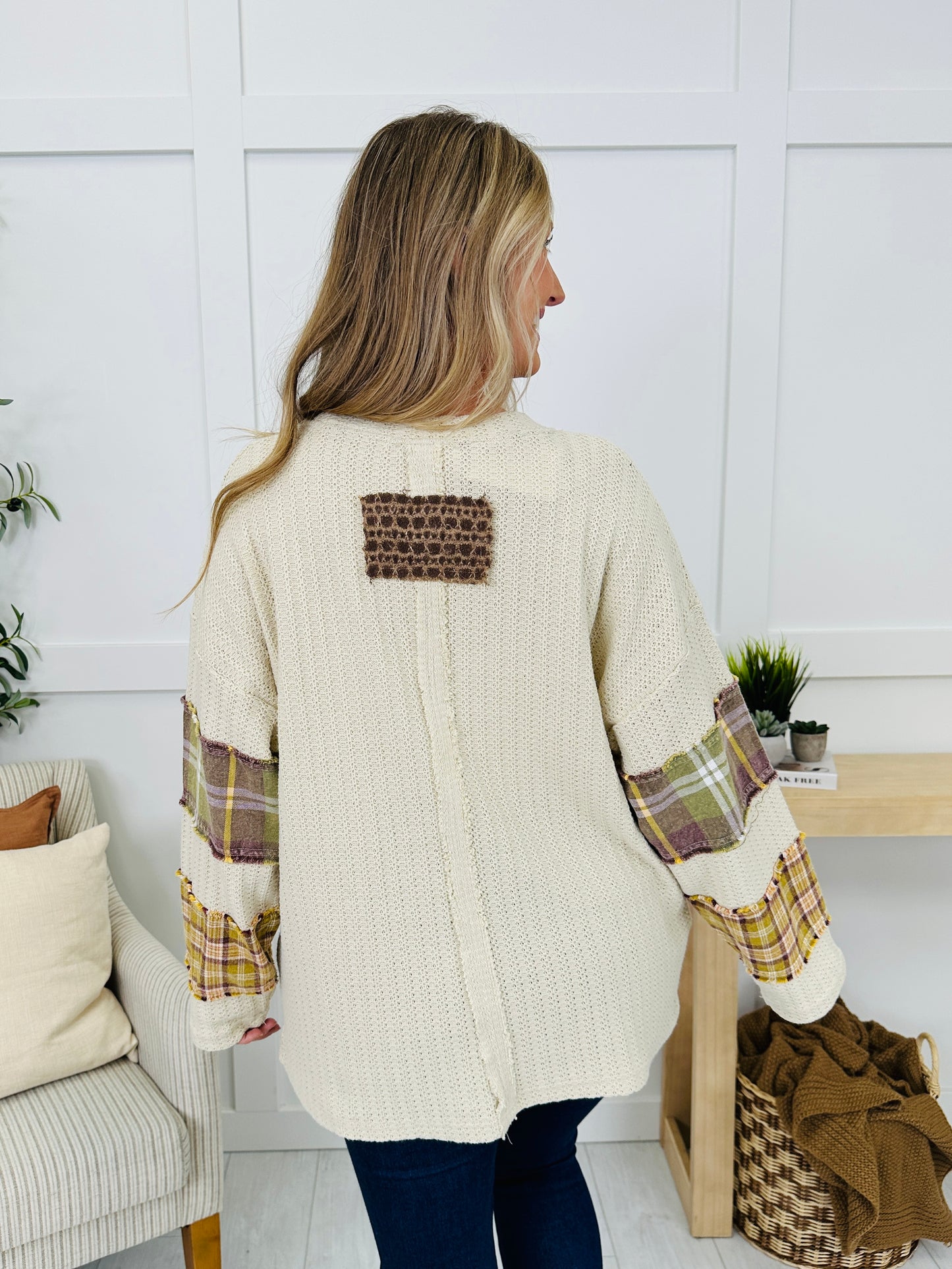 Peaceful Kind Of Love Top in Creme