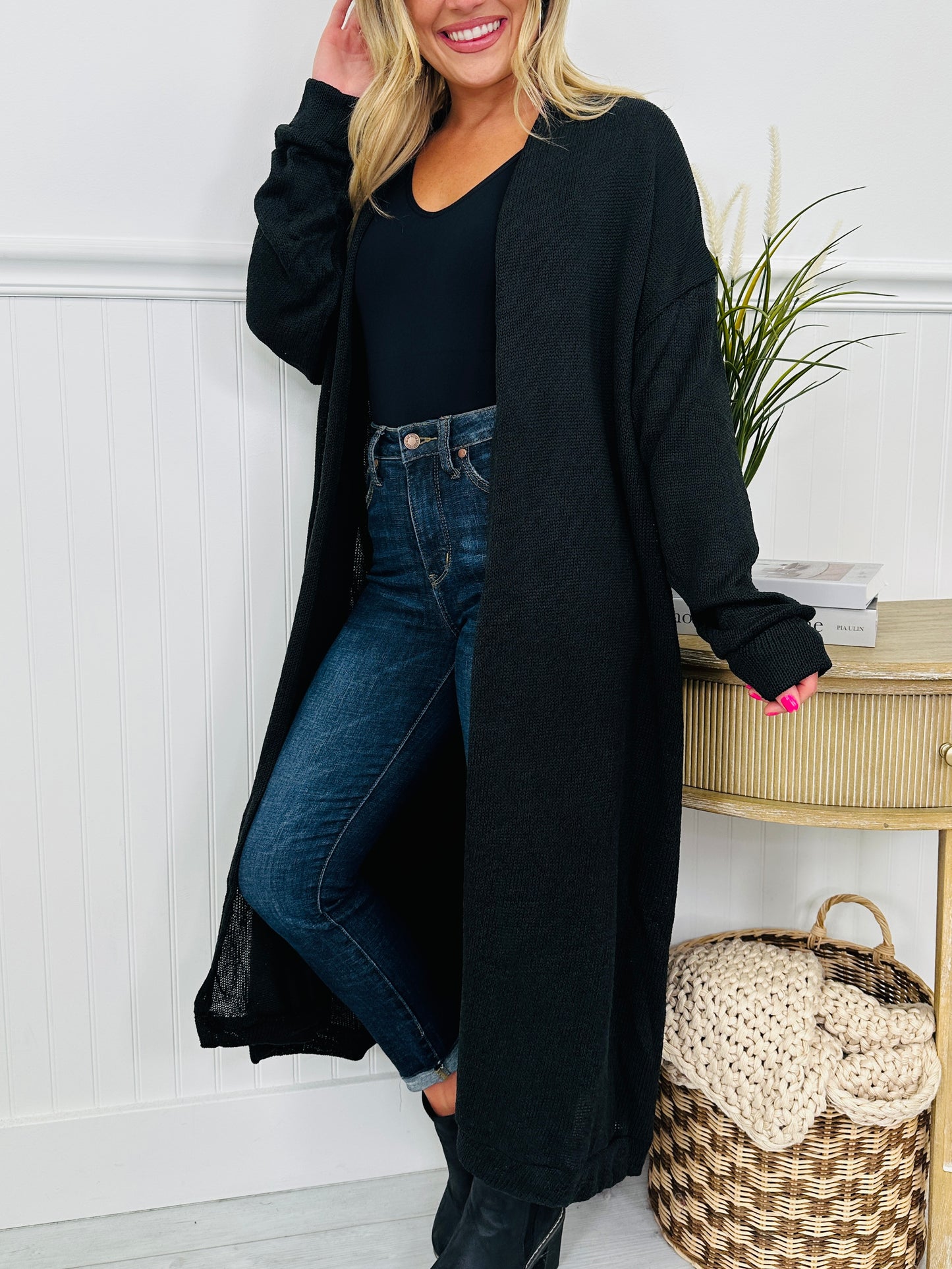 Layered Living Duster Cardigan- Multiple Colors!