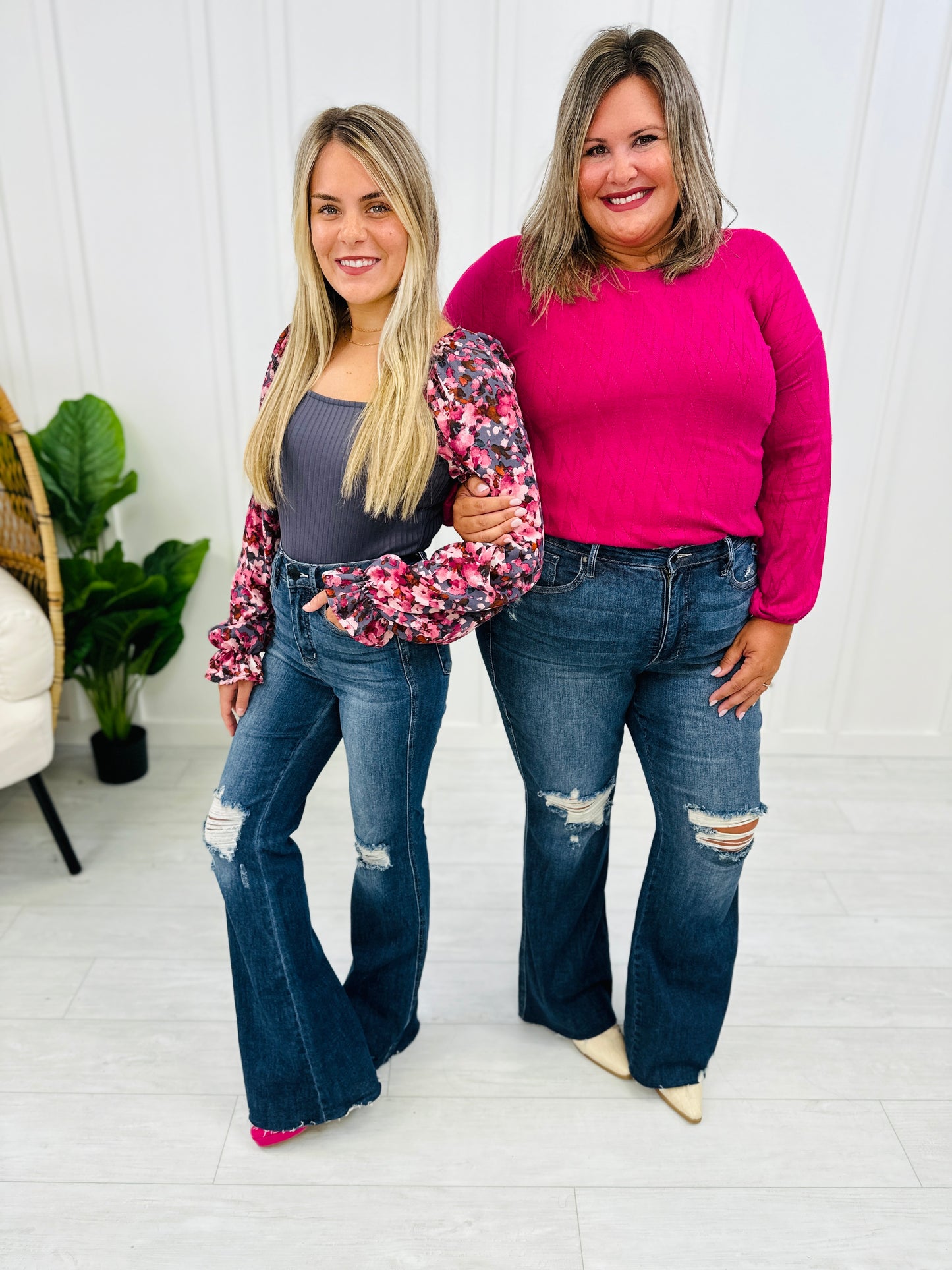 Judy Blue REG/CURVY Tummy Control Millionaire Flare Jeans