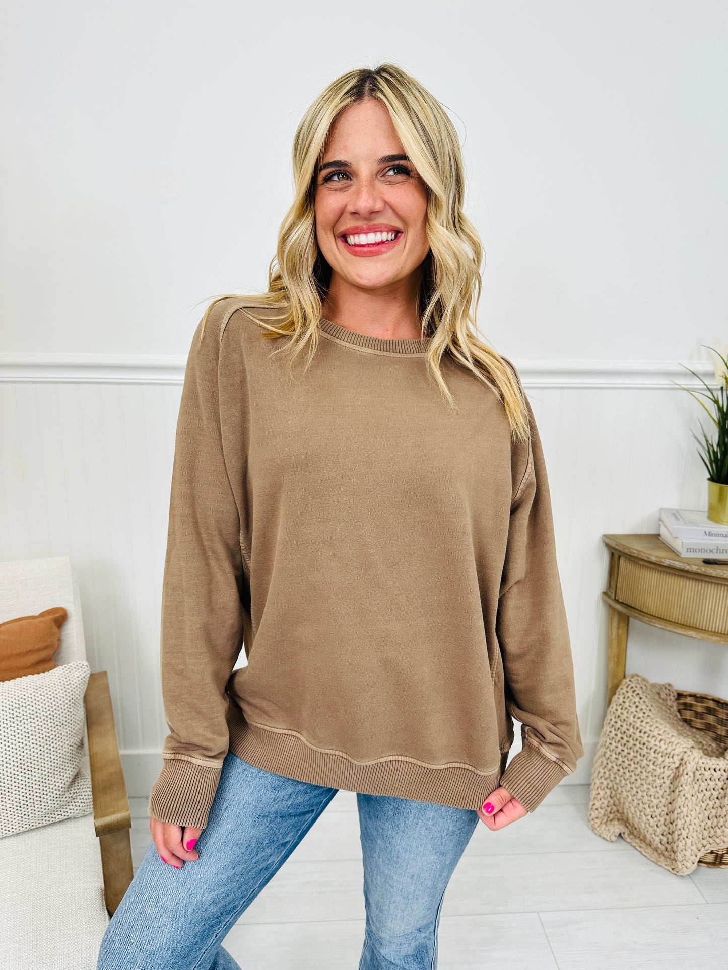 Fall Into Comfort Pullover- Multiple Colors!