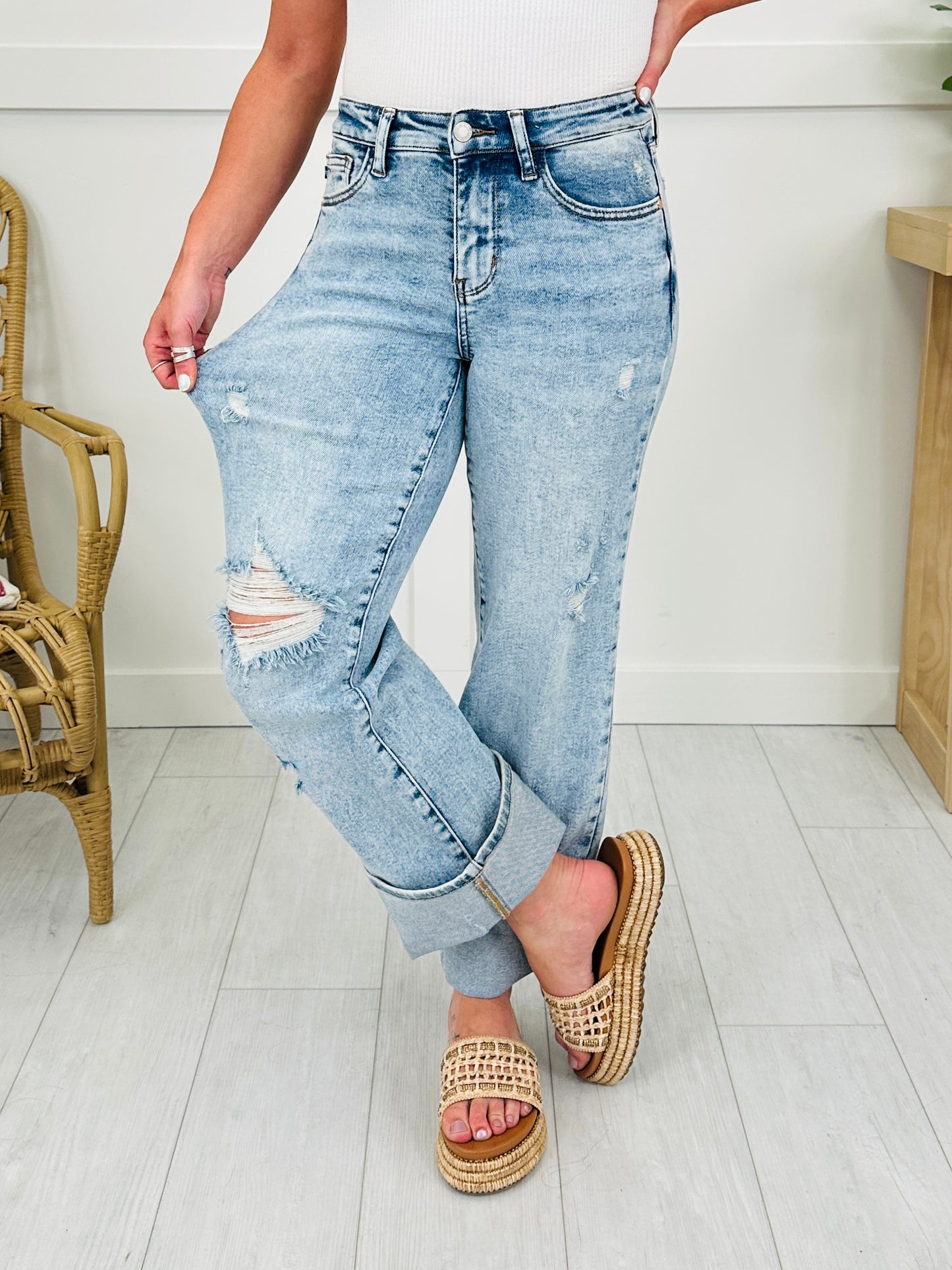 Judy Blue The Perfect Date Straight Jeans