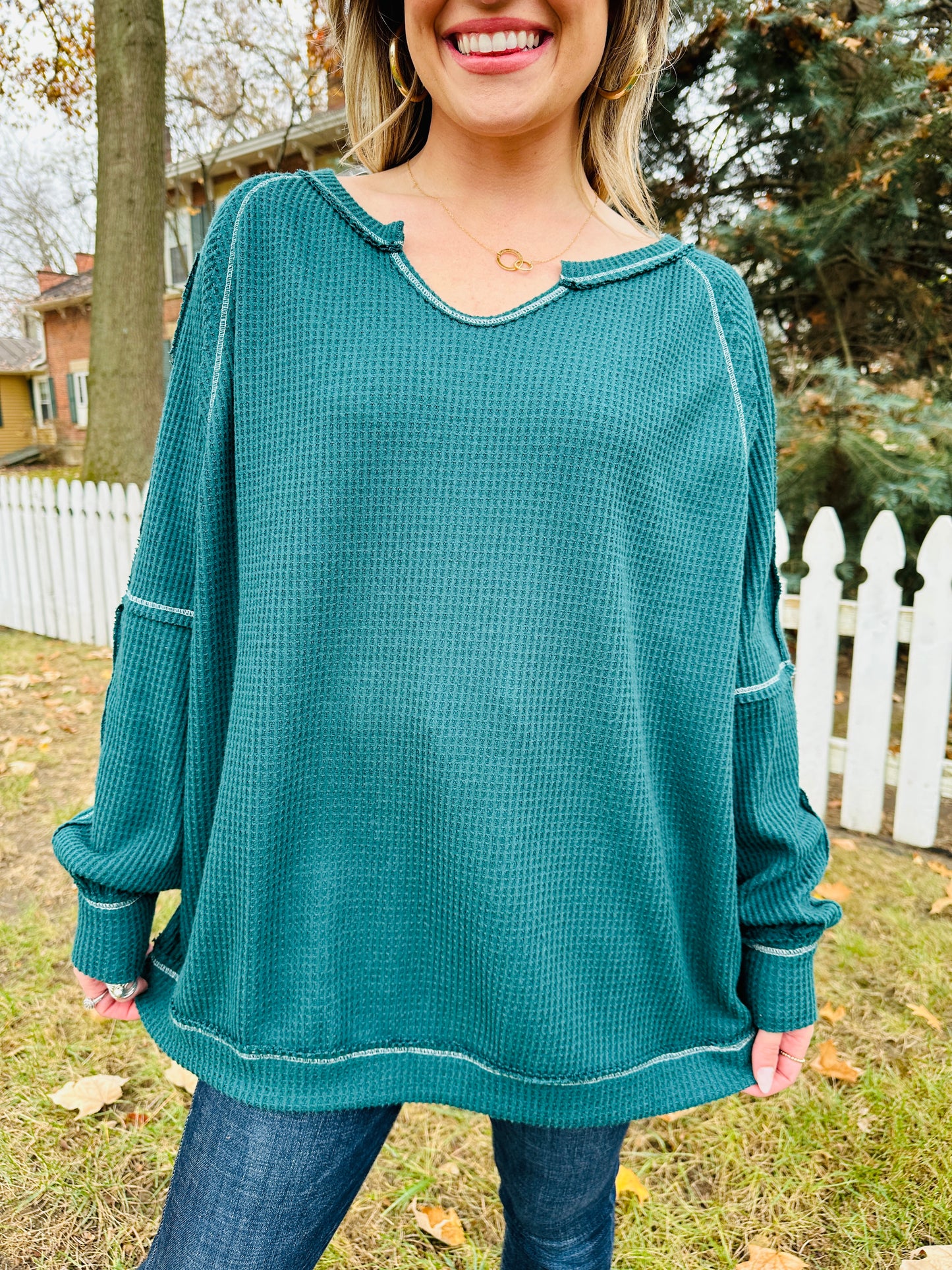 Falling for Comfort Pullover- Multiple Colors!