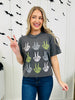 Peace Skeleton Graphic Tee