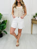 Judy Blue Hello Sunshine Rigid Magic Dad Shorts