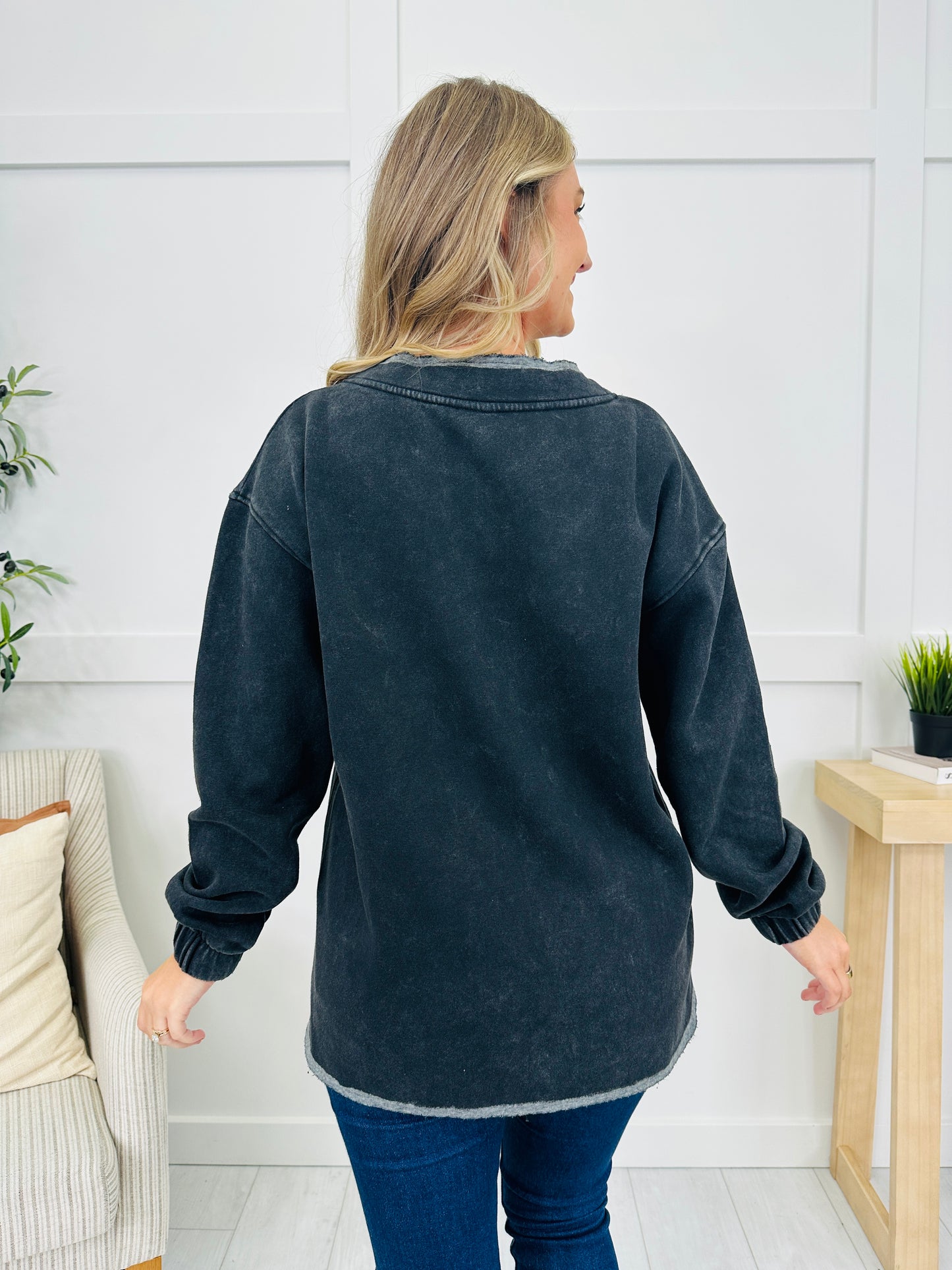Double Detail Sweatshirt- Multiple Colors!