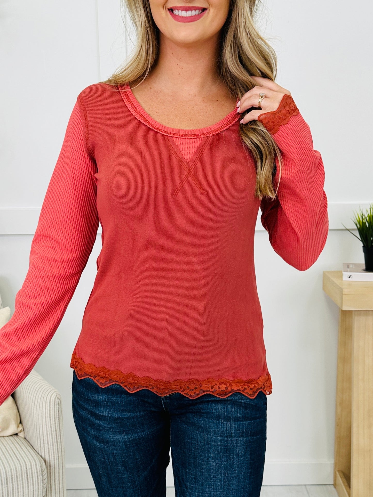 Hazy Horizon Top- Multiple Colors!