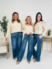 Judy Blue Downtown Dream Wide Leg Trouser Jeans