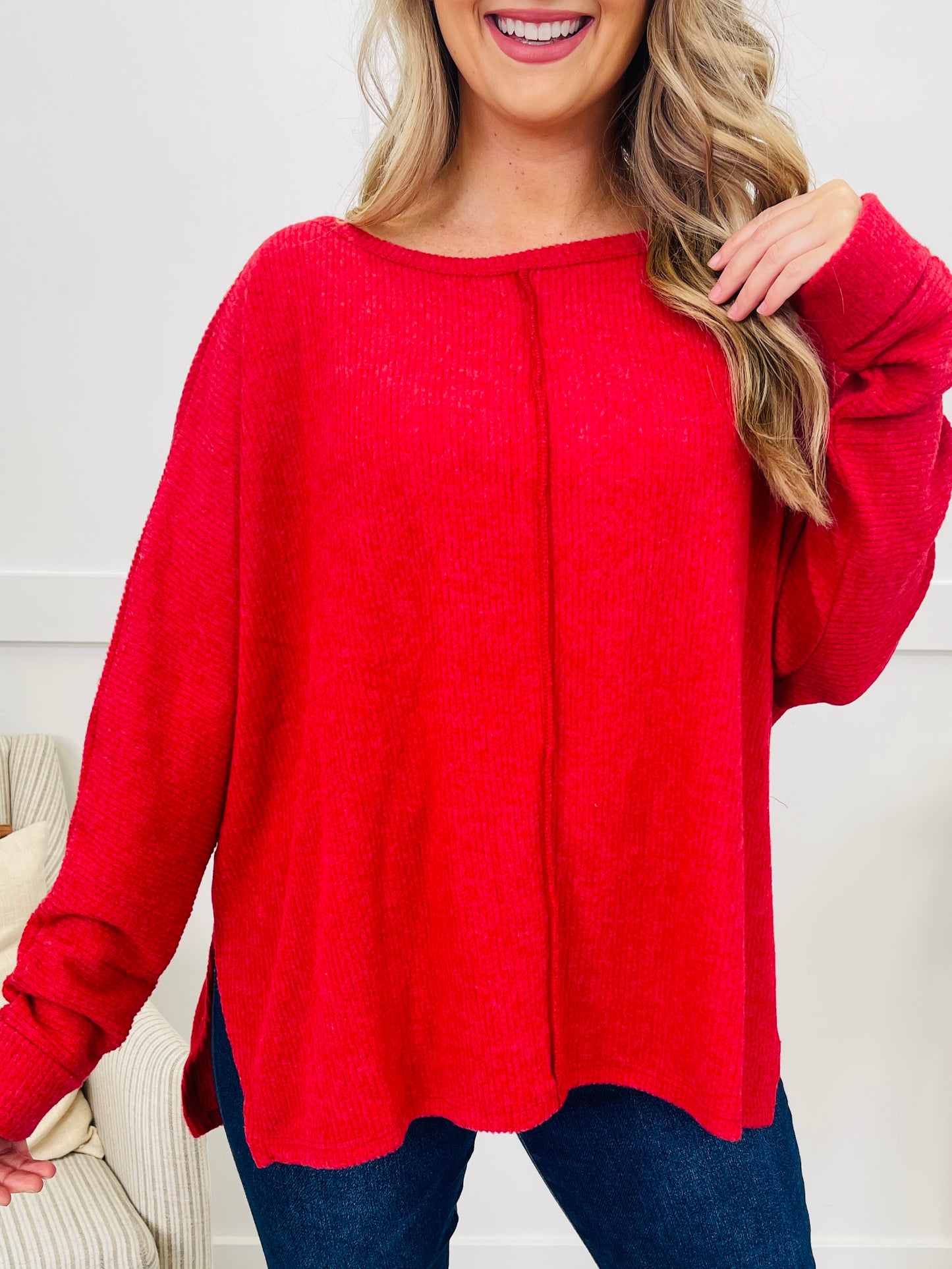 DOORBUSTER! Threads Between Us Sweater- Multiple Colors!