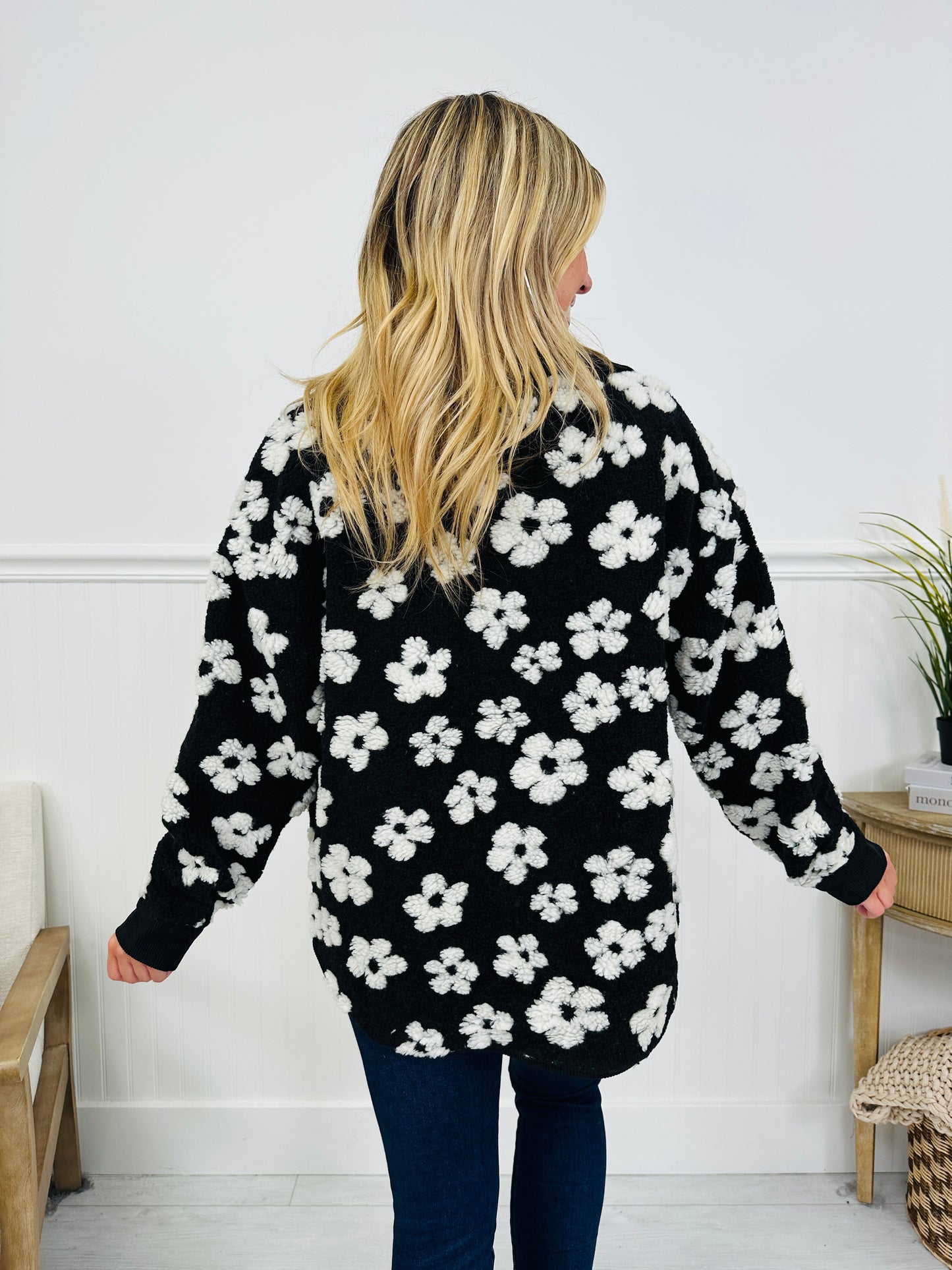 Frost Florals Fleece Jacket