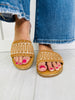 Sunwoven Slides In Tan