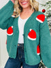 Here Comes Santa Cardigan