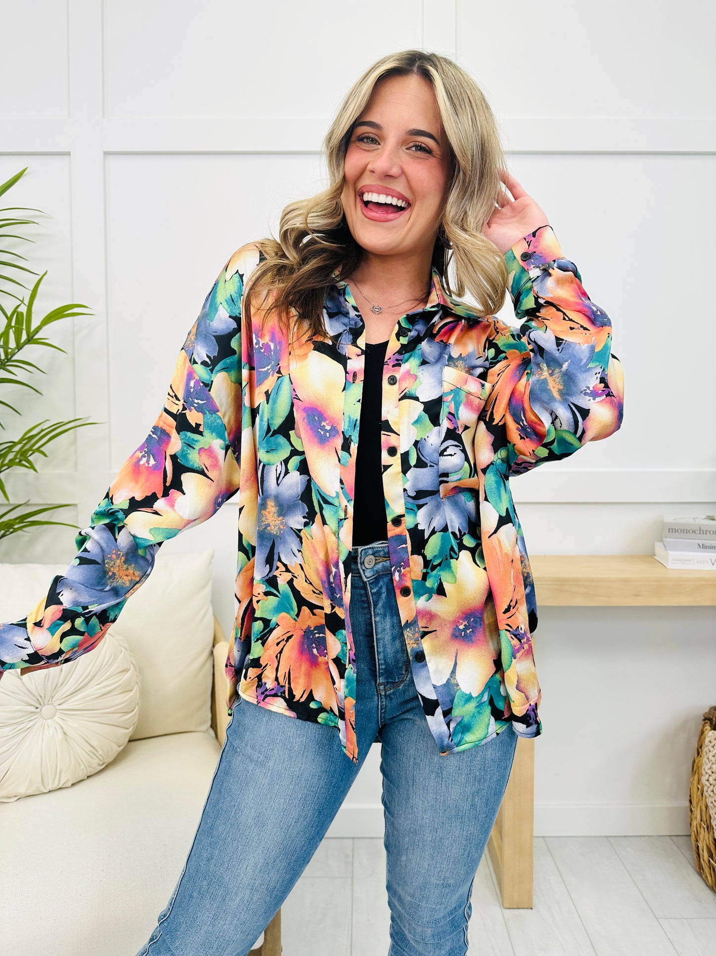 REG/CURVY Walking A Fine Line Top