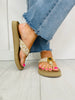 Island Glow Flip Flops In Natural
