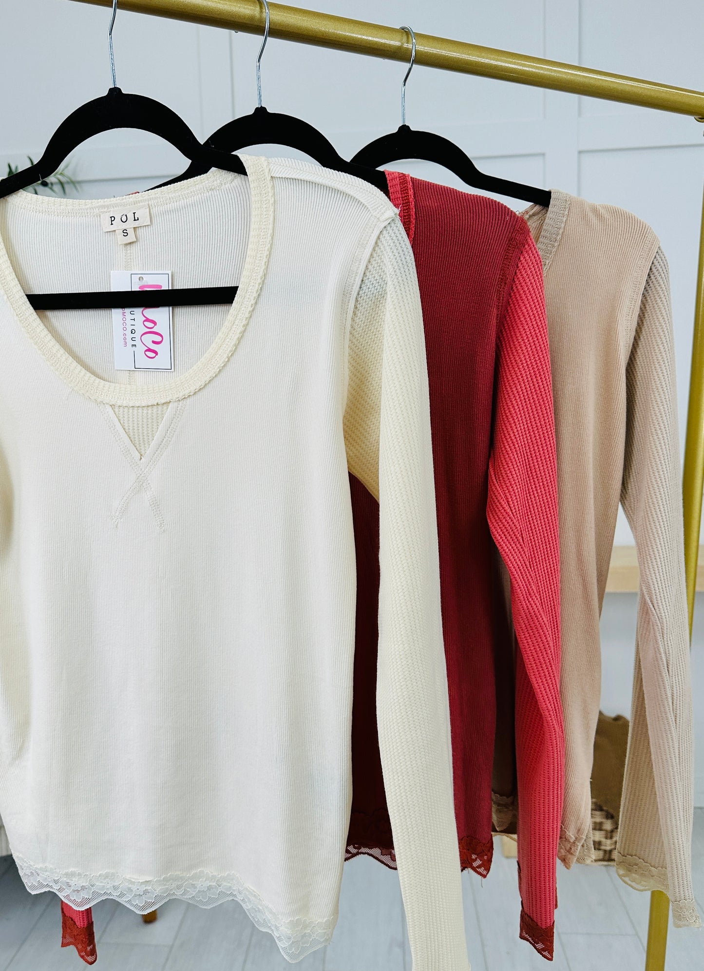 Hazy Horizon Top- Multiple Colors!