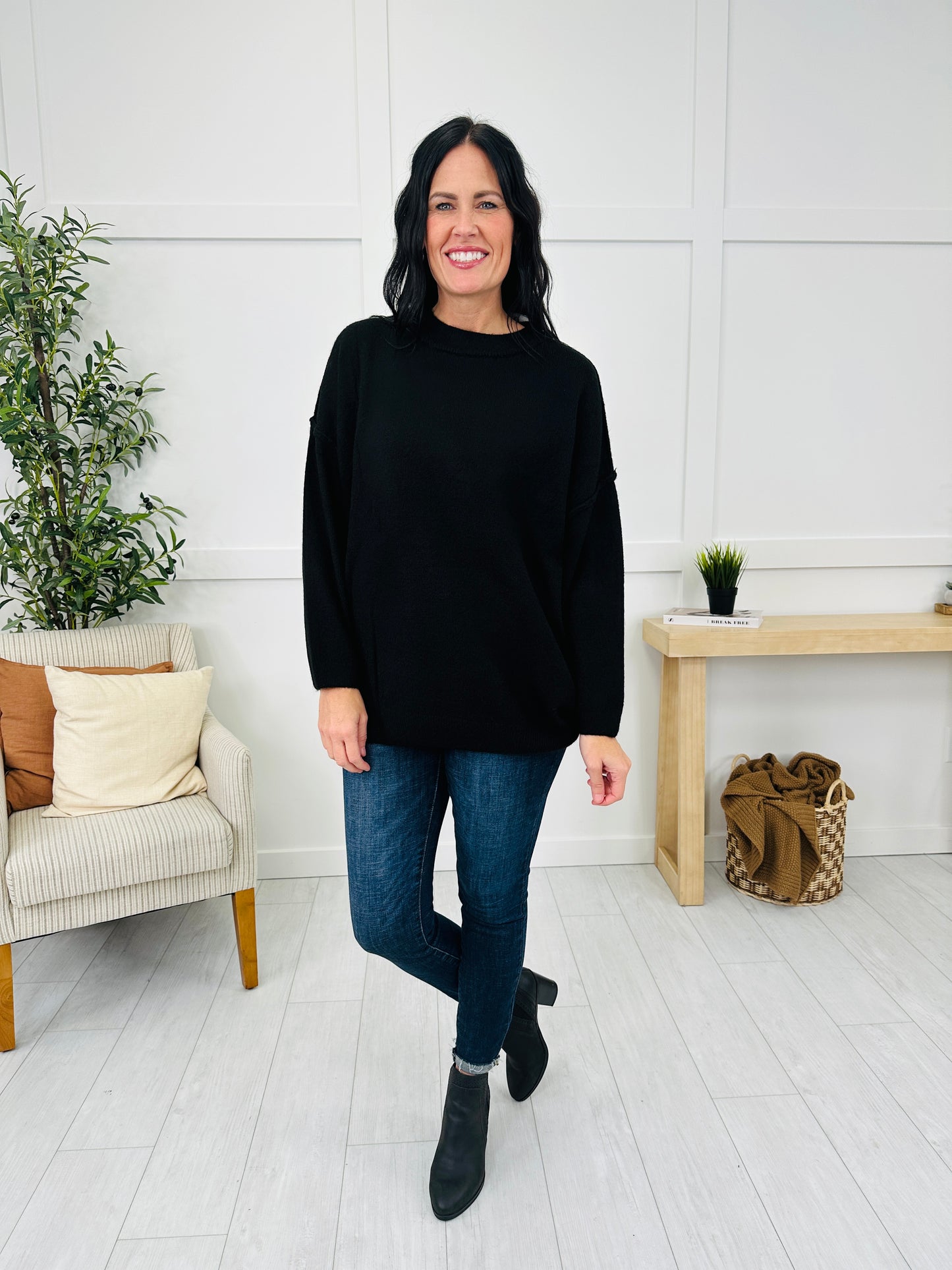 DOORBUSTER! Simple Things Sweater- Multiple Colors!