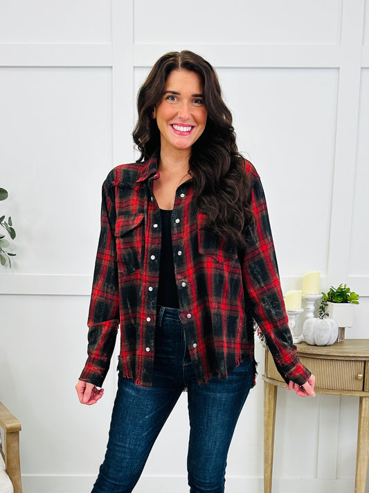 Fireside Favorites Flannel In Red
