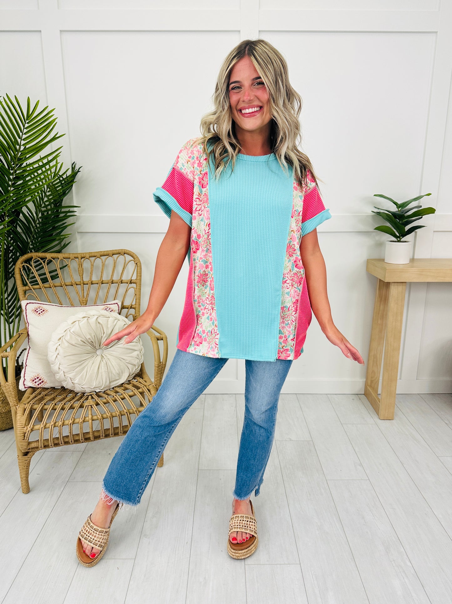 Buy Myself Flowers Top- Multiple Colors!