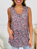 Floral Party Tank Top