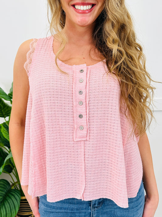 Simple Silhouette Tank Top In Multiple Colors