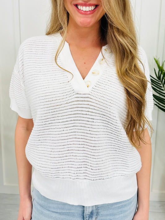 Modern Muse Top In Off White