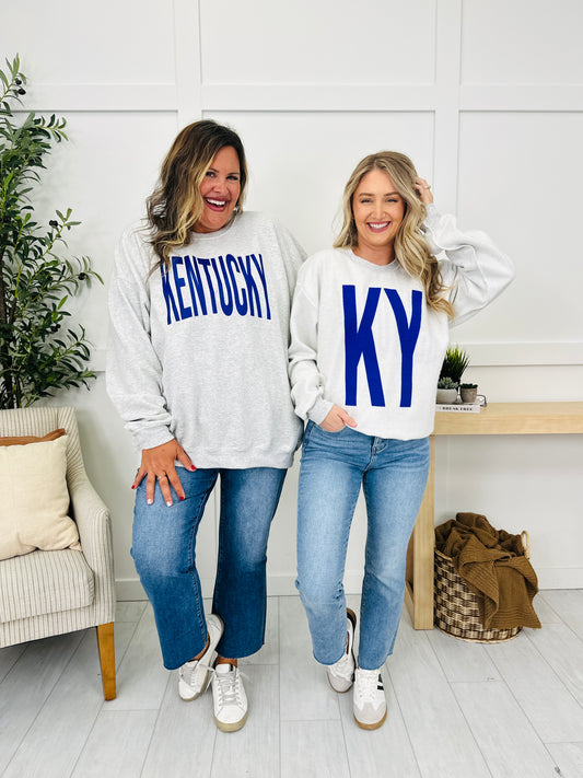 Kentucky Reversible KY Graphic Crewneck Sweatshirt