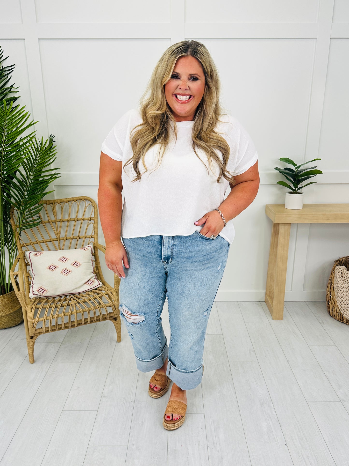 Judy Blue The Perfect Date Straight Jeans