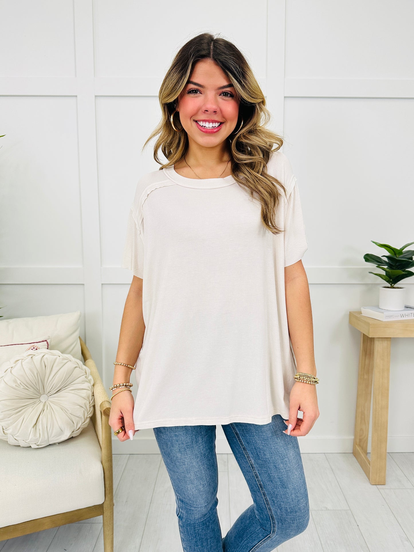 DOORBUSTER! Vintage Vibes Top- Multiple Colors!