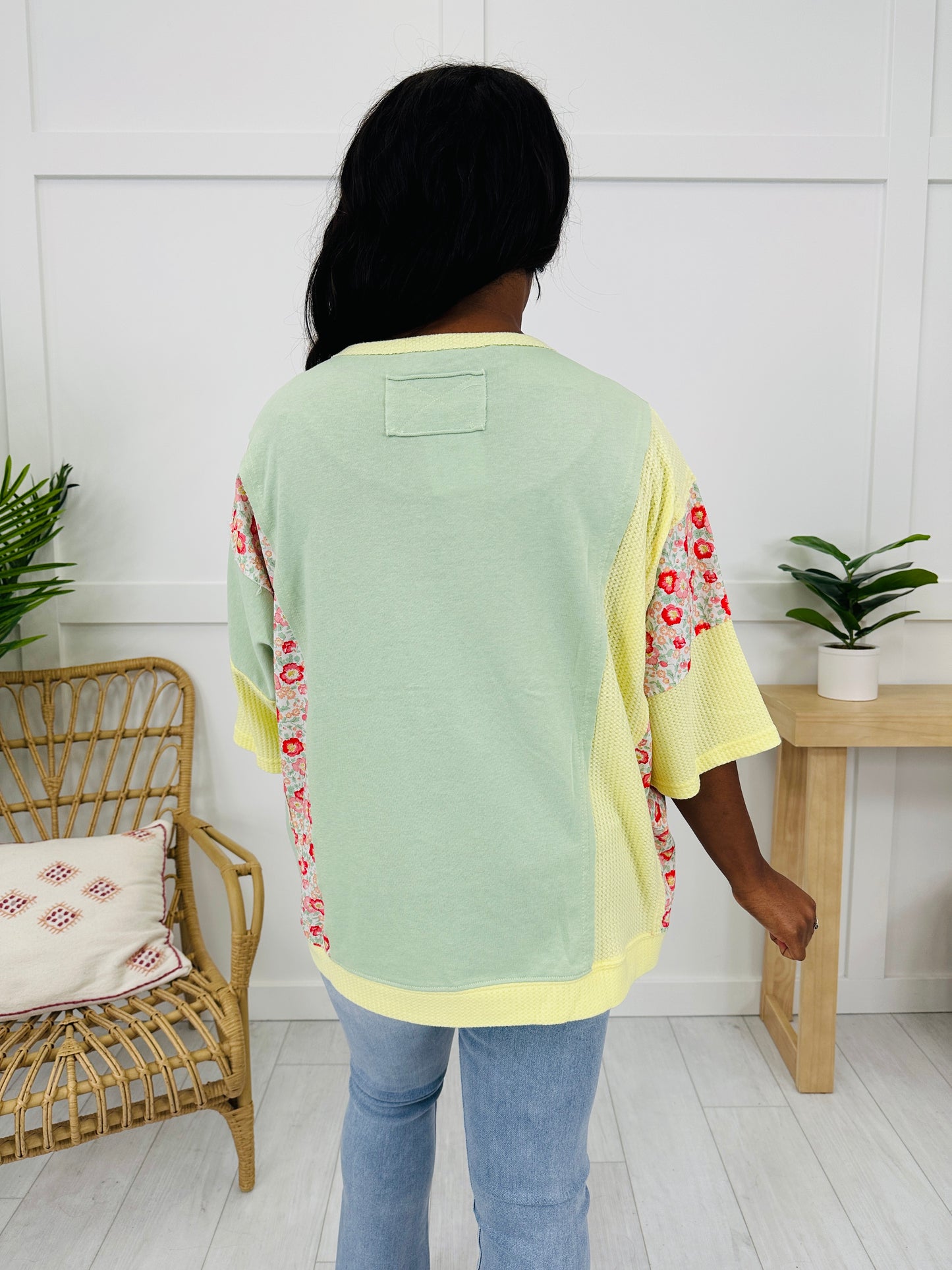 Blooming Harmony Top in Sage