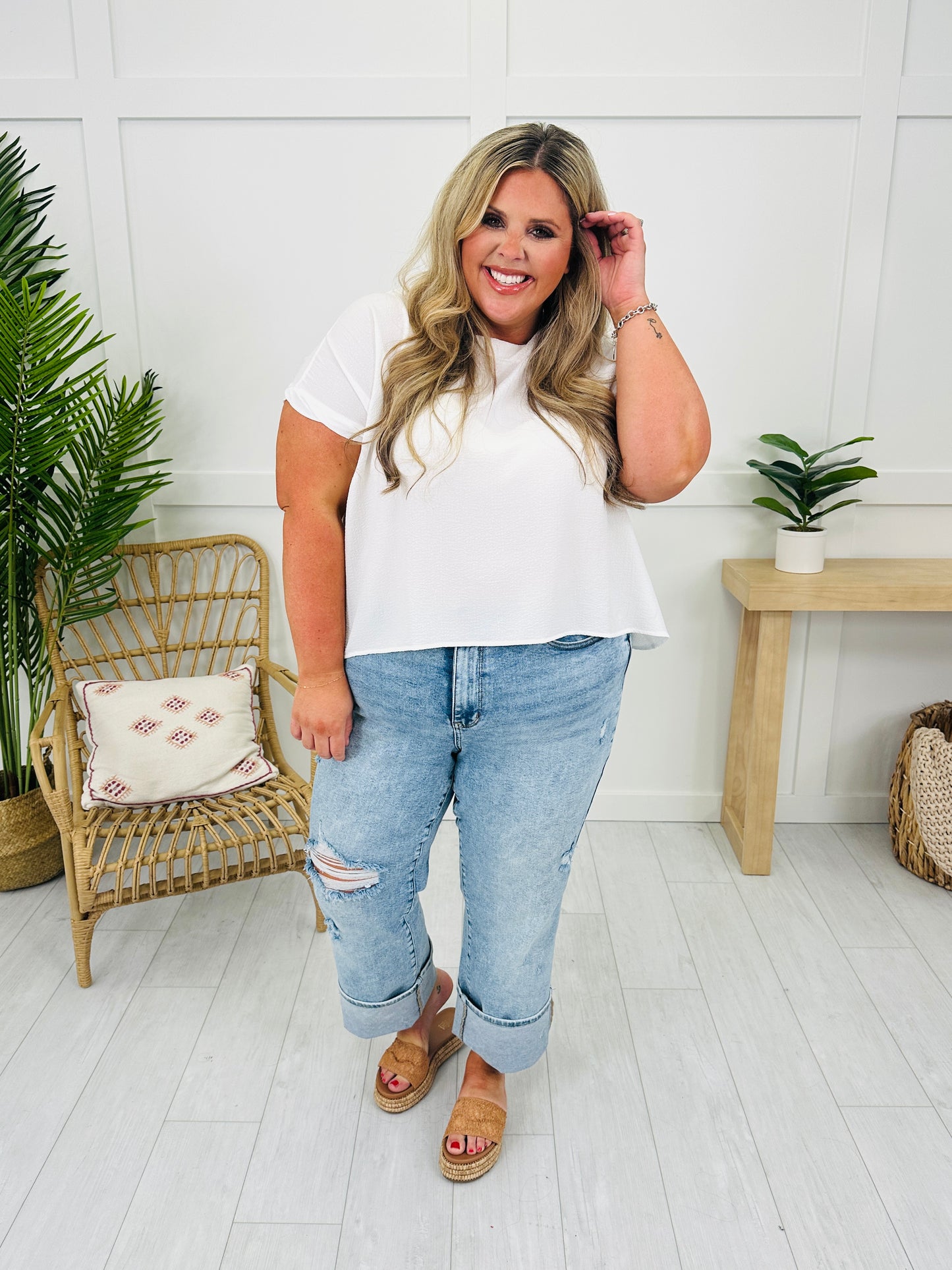 Judy Blue The Perfect Date Straight Jeans