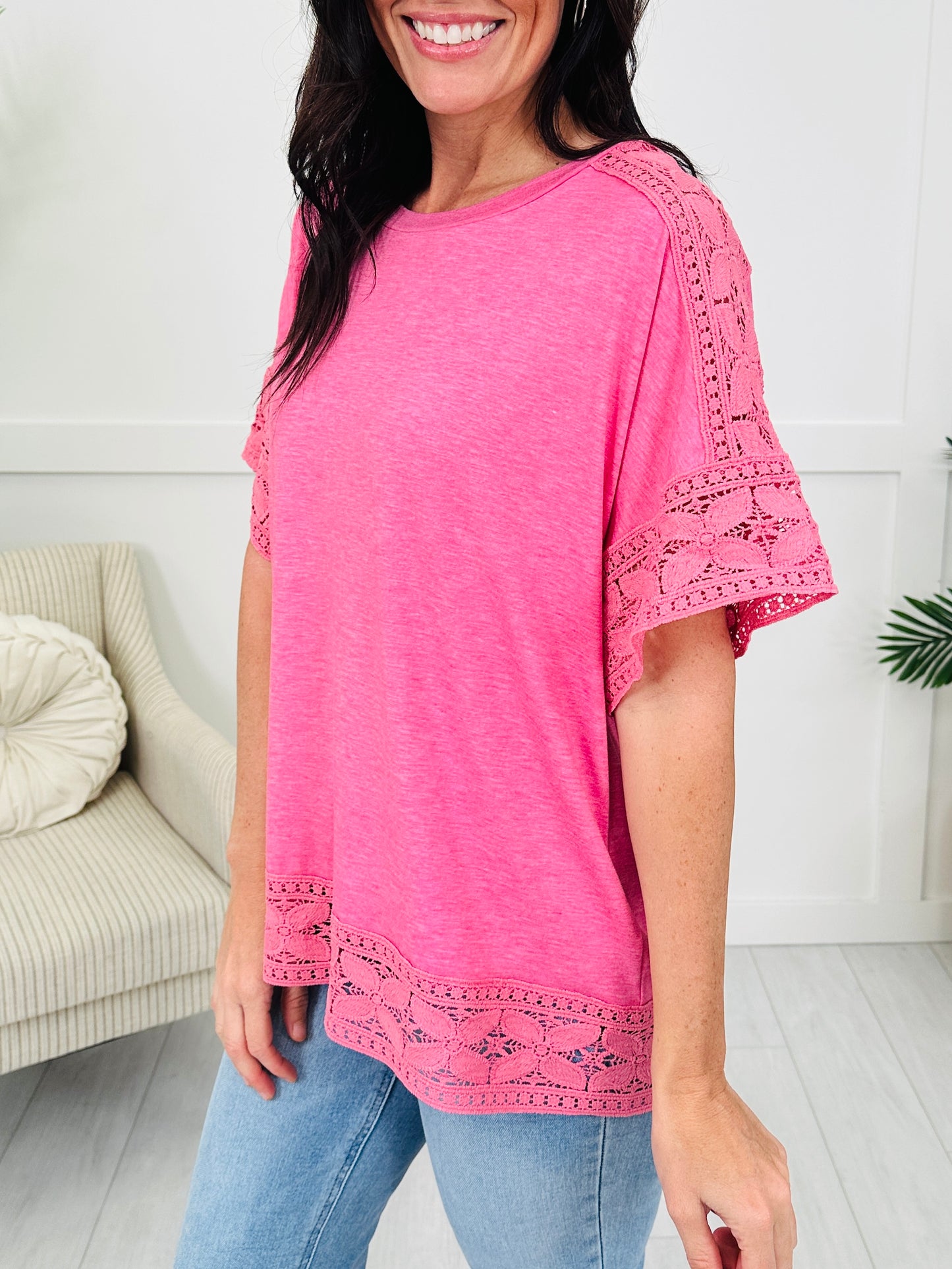 Threaded Dreams Top- Multiple Colors!