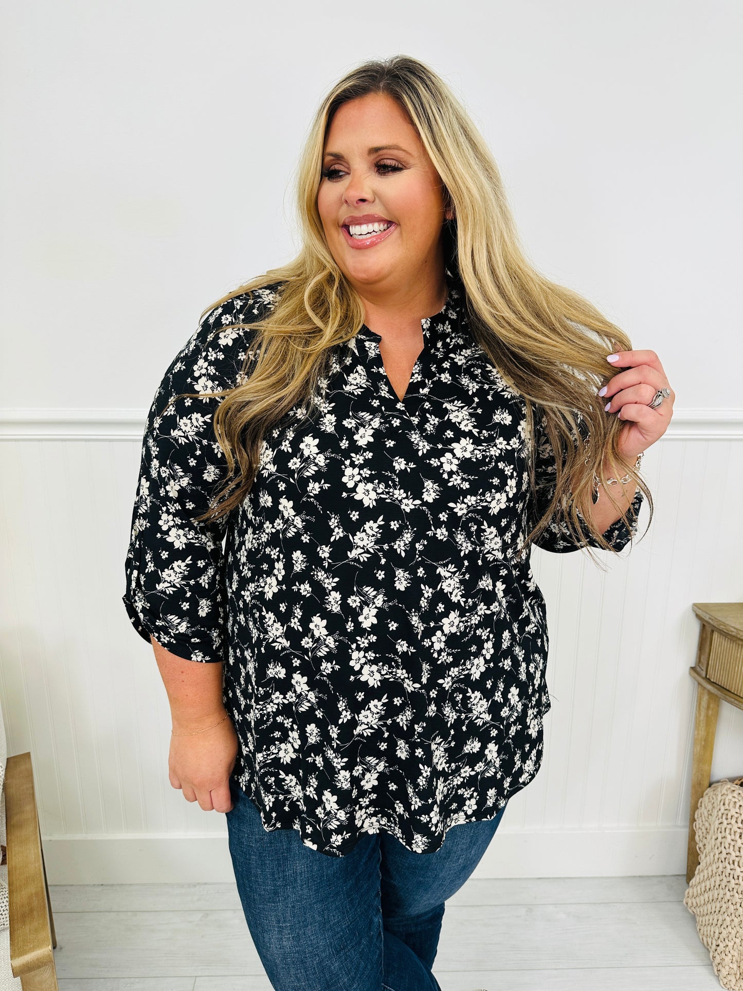 Fall Into You Top in Ivory