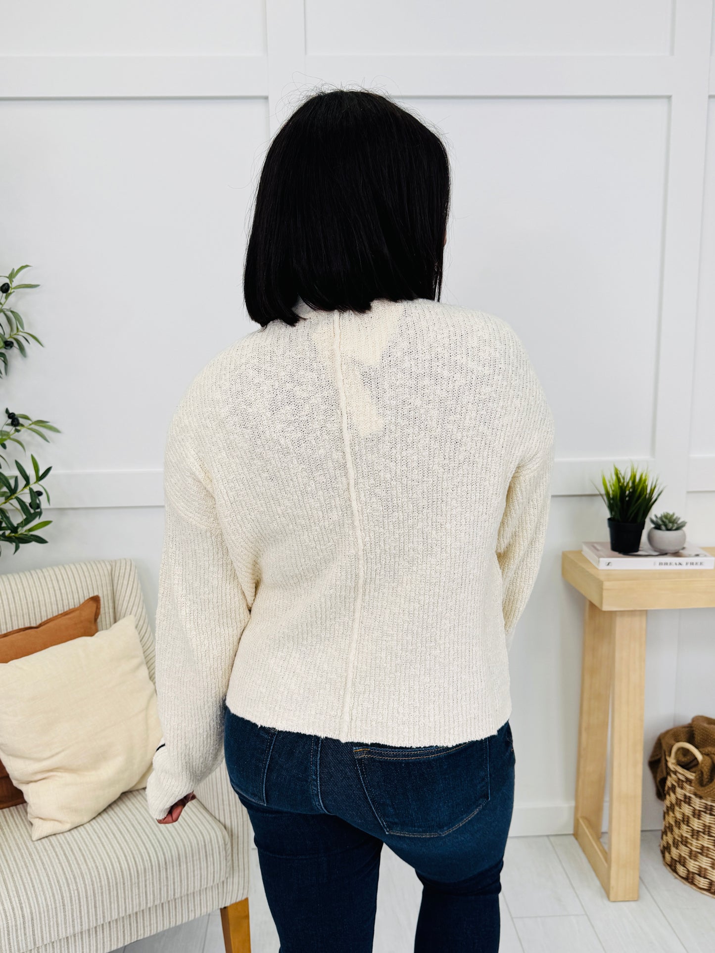 Modern Trace Sweater in Oatmeal