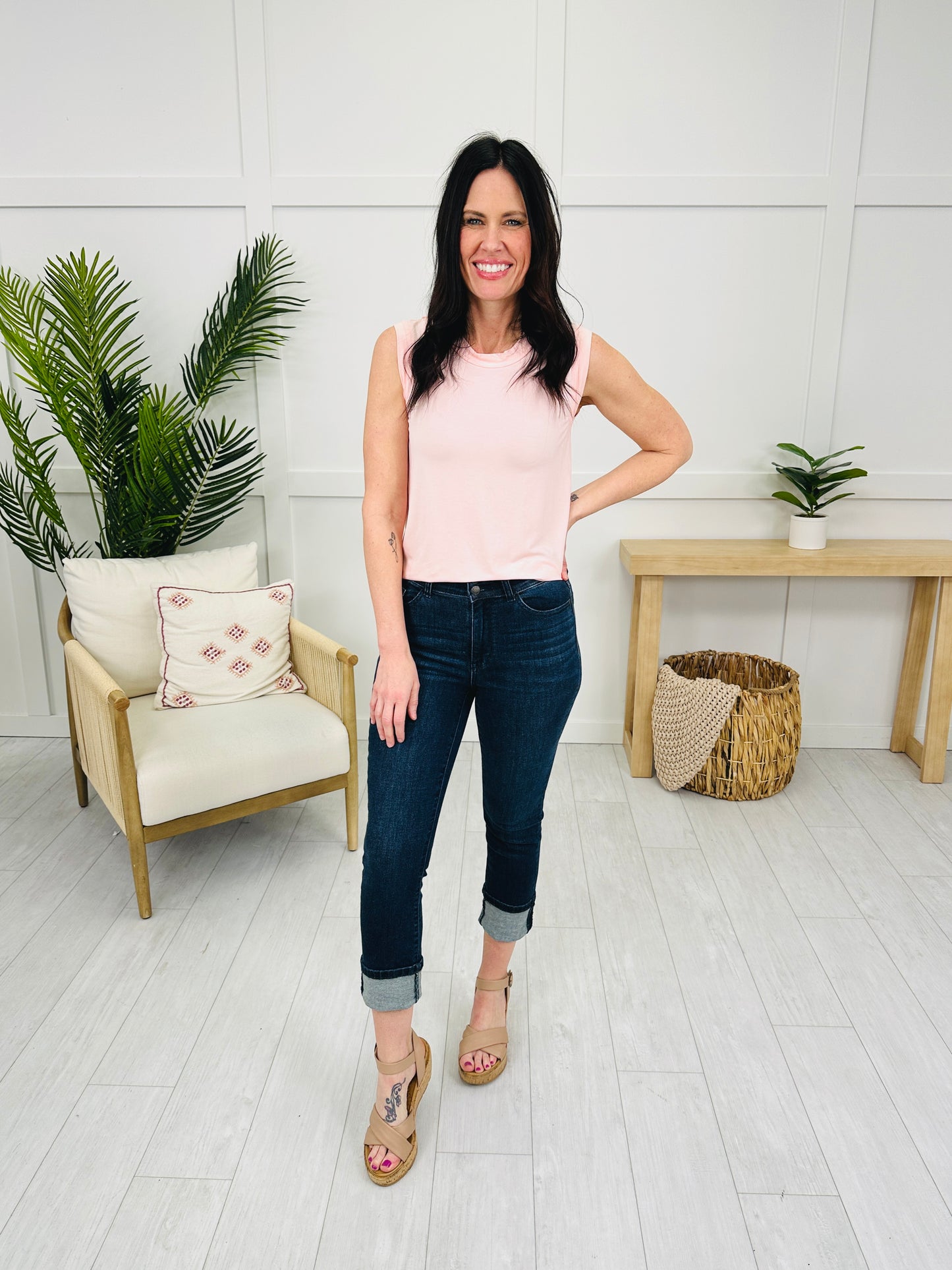 Judy Blue Double Take High Rise Capris